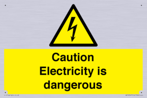 WE16547: Caution Electricity is dangerous