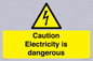 WE16547: Caution Electricity is dangerous