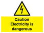WE16547: Caution Electricity is dangerous