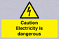 WE16547: Caution Electricity is dangerous