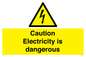 WE16547: Caution Electricity is dangerous