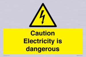 WE16547: Caution Electricity is dangerous