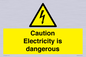 WE16547: Caution Electricity is dangerous