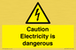 WE16547: Caution Electricity is dangerous