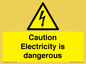 WE16547: Caution Electricity is dangerous