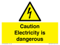 WE16547: Caution Electricity is dangerous