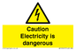 WE16547: Caution Electricity is dangerous