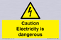 WE16547: Caution Electricity is dangerous