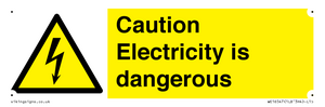 WE16547: Caution Electricity is dangerous