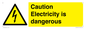 WE16547: Caution Electricity is dangerous