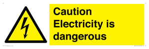 WE16547: Caution Electricity is dangerous