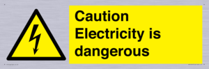 WE16547: Caution Electricity is dangerous