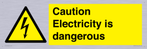 WE16547: Caution Electricity is dangerous