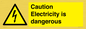 WE16547: Caution Electricity is dangerous