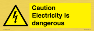 WE16547: Caution Electricity is dangerous