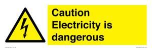 WE16547: Caution Electricity is dangerous