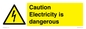 WE16547: Caution Electricity is dangerous