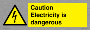 WE16547: Caution Electricity is dangerous