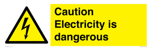 WE16547: Caution Electricity is dangerous