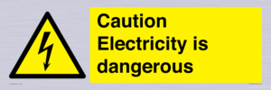 WE16547: Caution Electricity is dangerous