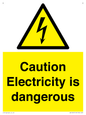 WE16547: Caution Electricity is dangerous