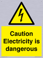 WE16547: Caution Electricity is dangerous