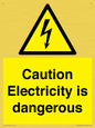 WE16547: Caution Electricity is dangerous