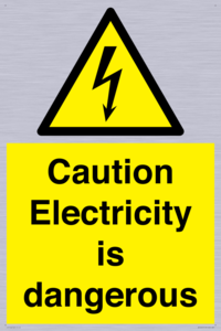 WE16547: Caution Electricity is dangerous