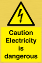 WE16547: Caution Electricity is dangerous