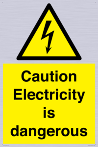 WE16547: Caution Electricity is dangerous