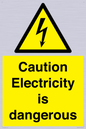 WE16547: Caution Electricity is dangerous