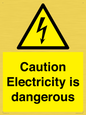 WE16547: Caution Electricity is dangerous