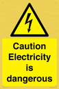 WE16547: Caution Electricity is dangerous