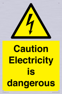 WE16547: Caution Electricity is dangerous