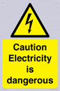 WE16547: Caution Electricity is dangerous