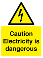 WE16547: Caution Electricity is dangerous
