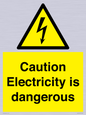 WE16547: Caution Electricity is dangerous