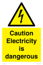 WE16547: Caution Electricity is dangerous