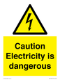 WE16547: Caution Electricity is dangerous
