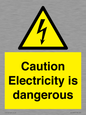 WE16547: Caution Electricity is dangerous