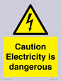 WE16547: Caution Electricity is dangerous