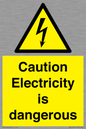 WE16547: Caution Electricity is dangerous