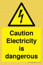 WE16547: Caution Electricity is dangerous