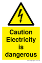 WE16547: Caution Electricity is dangerous