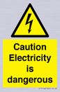 WE16547: Caution Electricity is dangerous