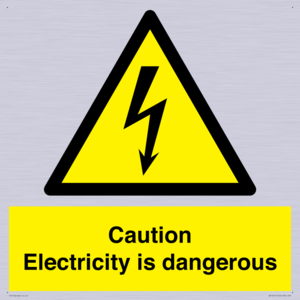 WE16547: Caution Electricity is dangerous