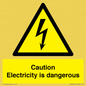 WE16547: Caution Electricity is dangerous