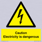 WE16547: Caution Electricity is dangerous