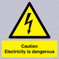 WE16547: Caution Electricity is dangerous