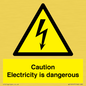 WE16547: Caution Electricity is dangerous